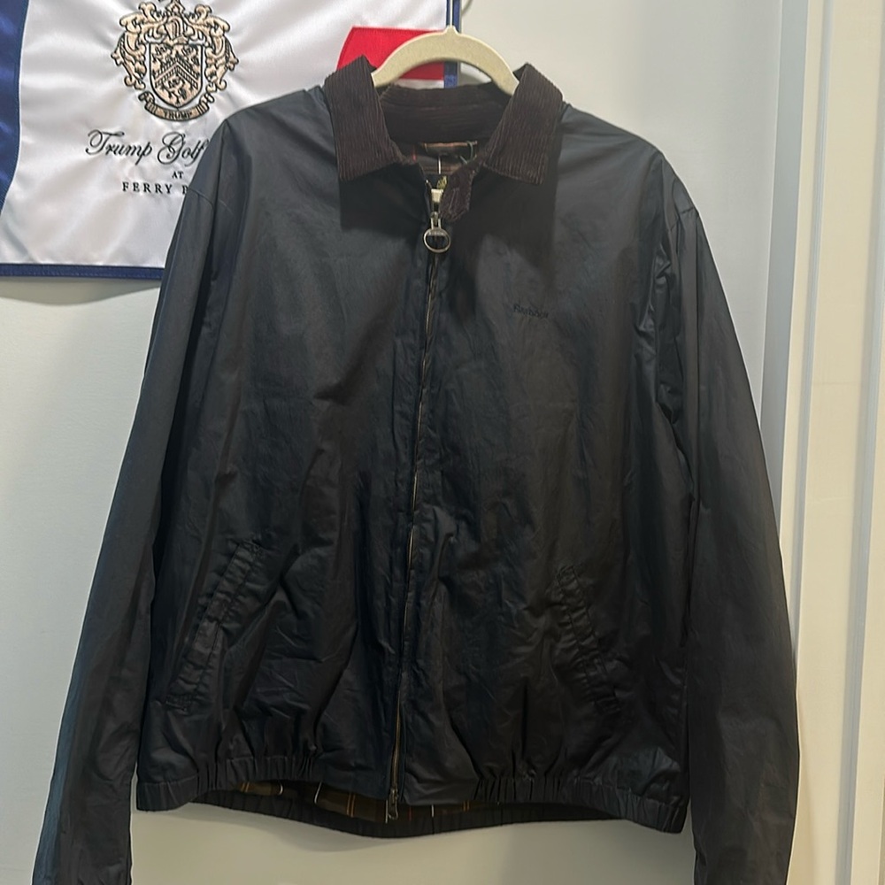 Men’s Barbour Lightweight Waxed Jacket - Navy